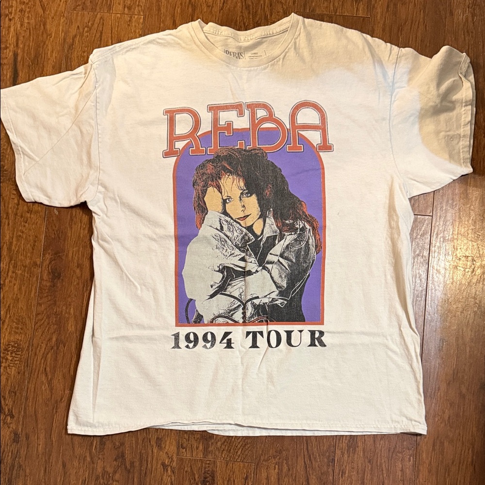 Reba 1994 Tour Graphic Tee - White